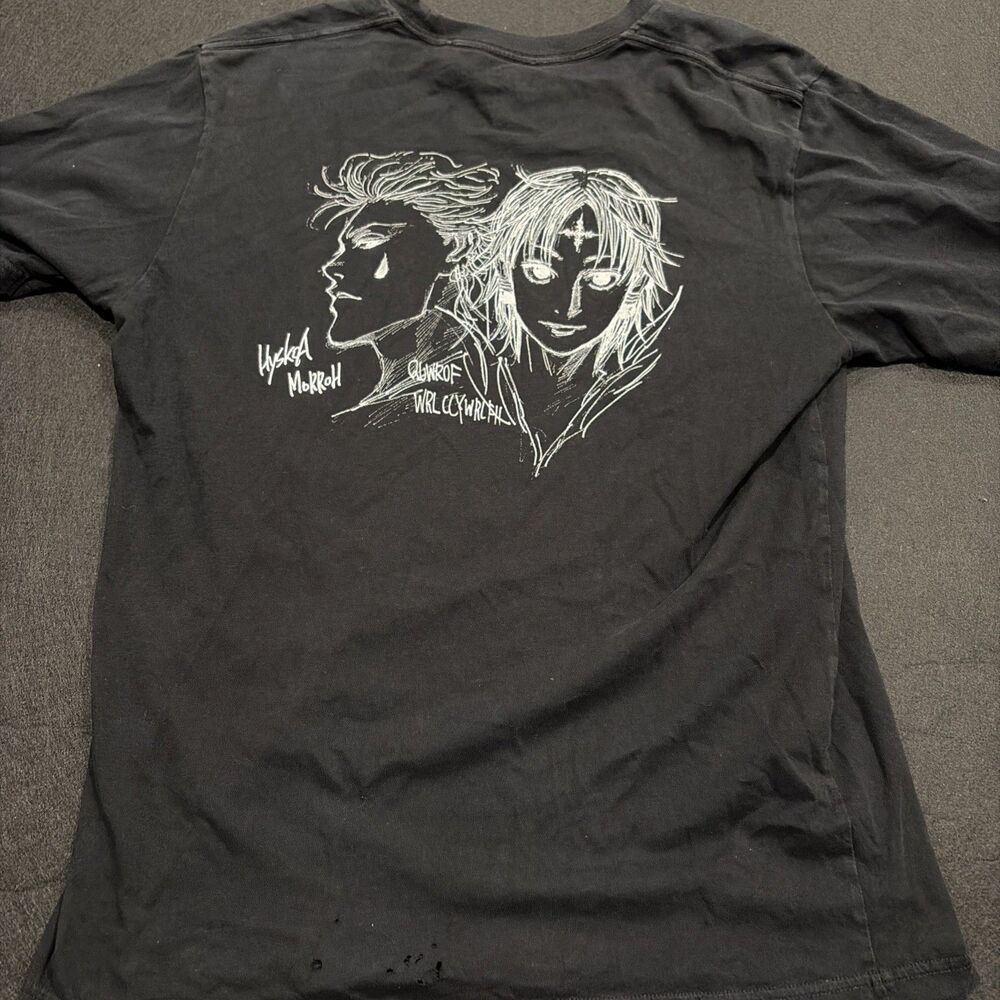 Jump 50th Anniversary Collaboration T-Shirt Hunter x Hunter Chrollo Hisoka Med